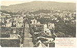 Barcelona Spain Vista de la Capital Postcard p13370