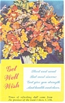 Get Well Wish Postcard p13617