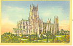 Cathedral of St John Divine  New York City Postcard p13733