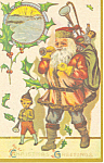 Santa Claus Christmas Repro Postcard p16775