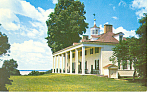 East Front Mount Vernon VA Postcard p18290