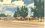 Highway 40 Motel  Reno NV Postcard p18508