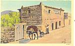 Oldest House in US Santa Fe NM  Postcard p18568