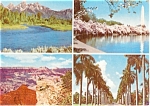 Humble Travel  Multi View Card Postcard p1884