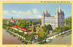 Temple Square Salt Lake City  Utah p23995