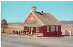 Amish Schoolhouse Postcard p28724