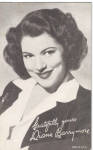 Click here to enlarge image and see more about item p29684: Diana Barrymore Arcade Card p29684