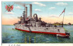 US Navy Battleship Iowa BB 4 Postcard p29725