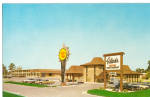 Clarks Quality Inn and Restaurant Santee SC Postcard p30036
