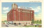 Rockford  Illinois Hotel Faust Postcard p31769