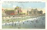 Click to view larger image of Atlantic City  NJ View of Beach and Hotels p34364 (Image1)