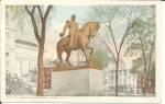 Albany NY Philip H Sheridan Monument 1921 postcard p35168
