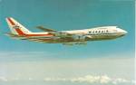 WARDAIR 747 CF-DJC postcard p35530