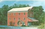 Carroll County IN Historic Adams Mill postcard p35922