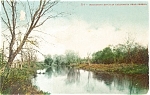 Irrigation Ditch Fresno CA Postcard p3789 1909