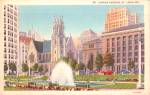 St Louis MO Sunken Gardens Postcard p37924