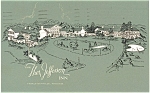 Thos Jefferson Inn Charlottesville VA  Postcard p3822