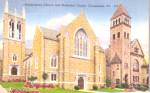Click to view larger image of Carbondale PA Presbyterian and Methodist Church p38799 (Image1)