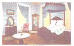 Click here to enlarge image and see more about item p38921: Bardstown KY My Old KY Home Mrs Rowan 's Bedroom p38921	