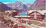Many Glacier Hotel Montana Postcard p3966