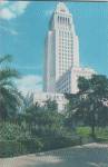 Click here to enlarge image and see more about item P40188: Los Angeles California City Hal Postcard P40188