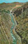 Click here to enlarge image and see more about item p40262: Colorado Big Thompson River and Canon on US Highway 34 p40262