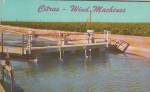 Click here to enlarge image and see more about item p40403: Yuma Arizona Citrus Wind Machine Canals Postcard P40403