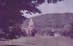 The Homesterad Hot Springs Virginia View from 18th Tee Postcard