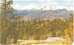 Pikes Peak Colorado Postcard p4996