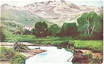 Pikes Peak Colorado Postcard p5106