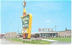 North Lima Ohio The Holiday Inn  Postcard p7203