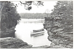 Old River Bed Wisconsin Dells  Real Photo Postcard p7531