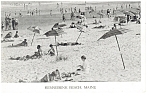 Kennebunk Beach Maine Postcard p7556