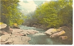 Rocky Stream in PA Postcard p7940 1917