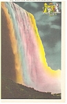 American Falls at Night From Below Postcard p8039