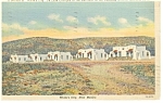 White s City NM View of White's City Cottages Postcard p8179