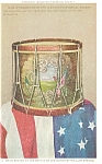 Drum From The Battle Lexington MA Postcard p8520