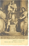 Andrea del Sarto Madonna delle Arpie Postcard p8656