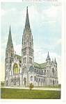 Pittsburgh  PA  St Paul s Cathedral Postcard p9364