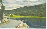 Echo Lake and Lodge Denver CO Postcard p9532