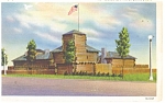 Chicago World s Fair Fort Dearborn Postcard p9924 1933