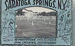 Saratoga Springs,New York Souvenir Folder   sf0450