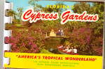 Cypress Gardens Florida Souvenir Folder sf0531