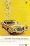 1970 Cadillac  Coupe de Ville Ad w0506