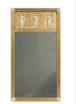 Click to view larger image of Early 20th Century Giltwood Neoclassical Wall Hanging M (Image1)