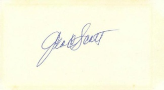 Autograph, George C. Scott, Actor (Image1)
