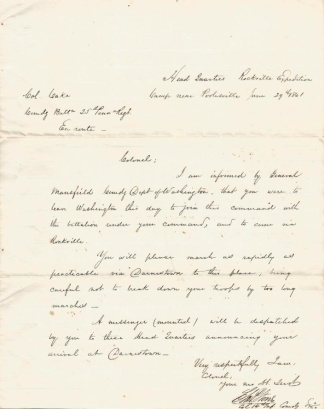Autograph, General Charles P. Stone (Image1)
