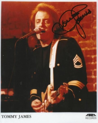 Autograph, Singer Tommy James (Image1)