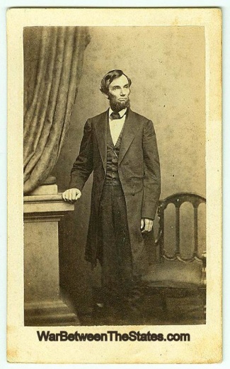 CDV, President Abraham Lincoln (Image1)
