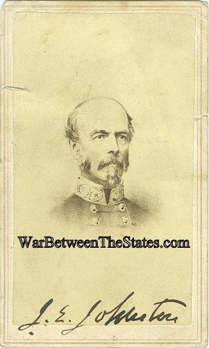 Autograph, General Joseph E. Johnston (Image1)